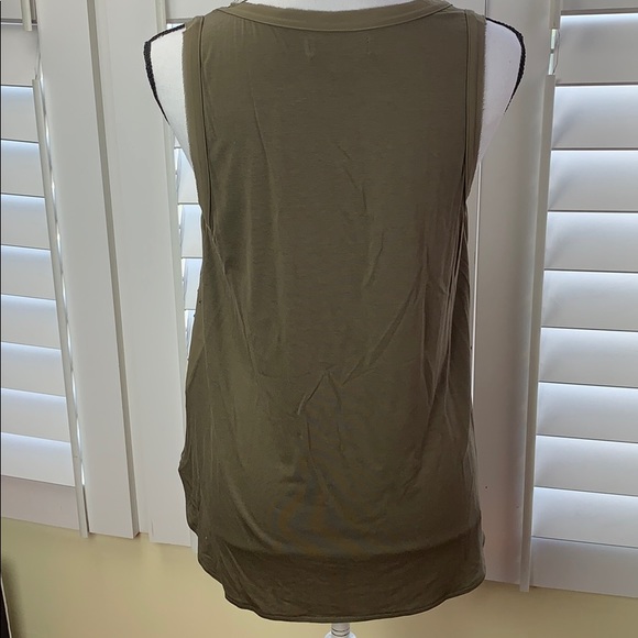 Tank Top With Rhinestones Embellishments - Picture 2 of 4